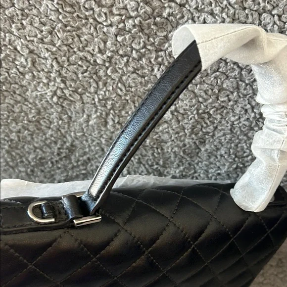 Michael Kors Black Quilted Purse - Picture 10 of 12